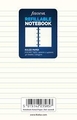 NOTEBOOK REFILLABLE FILOFAX RULED 32 SHEETS