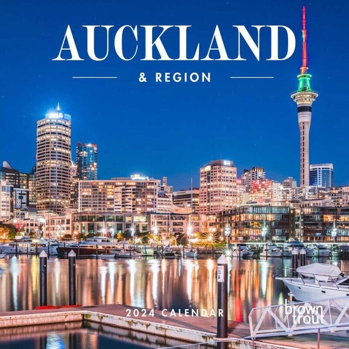 2024 SQUARE CALENDAR AUCKLAND Gifts & Greeting CardsCalendars