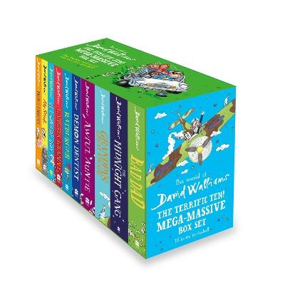 DAVID WILLIAMS TERRIFIC BOXSET 10T - Children Books-Fiction