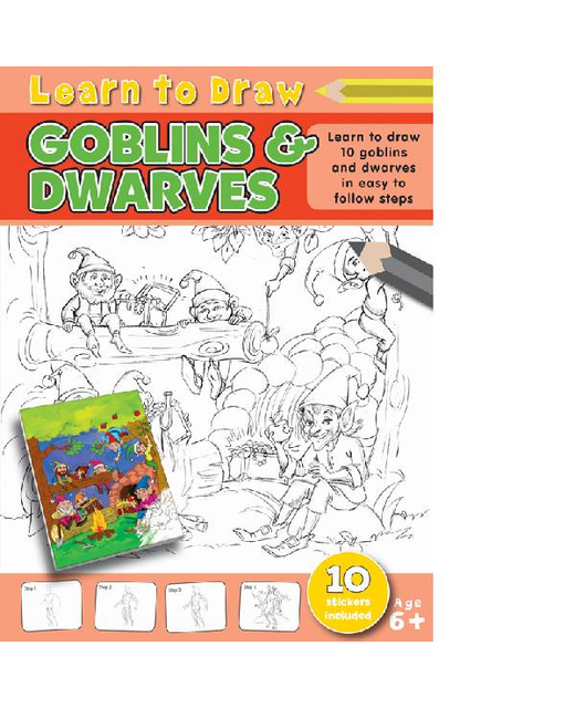LEARN TO DRAW GOBLINS AND DWARVES