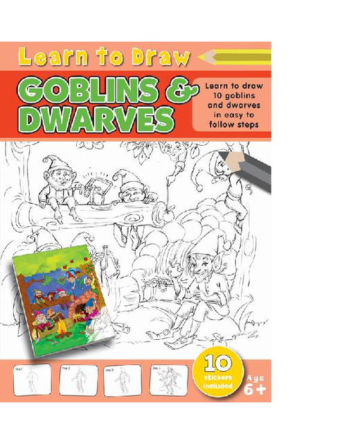 LEARN TO DRAW GOBLINS AND DWARVES