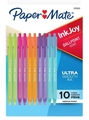 Pen InkJoy Retractable Ballpoint 10 Pack Multi Colours