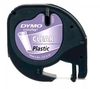 Dymo 16952 DY LT 0.5"X13 12mmx4m BLK/CLR tape