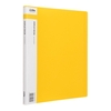 DISPLAY BOOK ICON A4 20 POCKET YELLOW