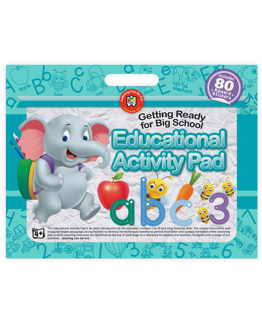 LCBF EDUCATIONAL ACTIVITY PAD A3 GETTING READY FOR SCHOOL