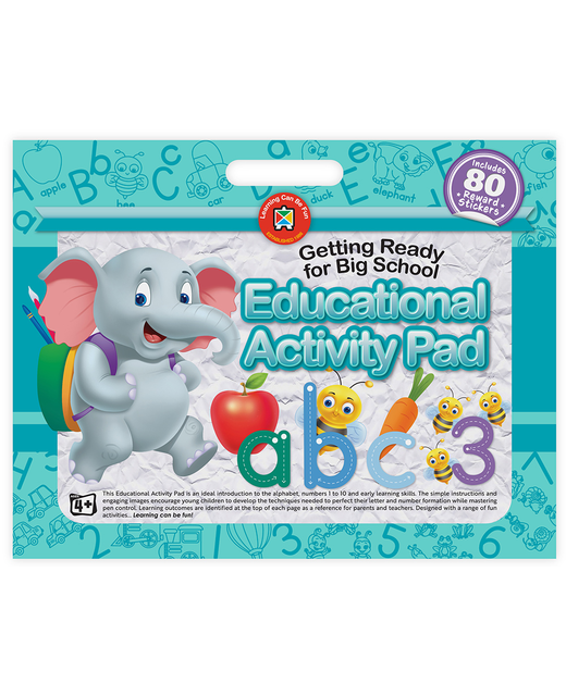 LCBF EDUCATIONAL ACTIVITY PAD A3 GETTING READY FOR SCHOOL