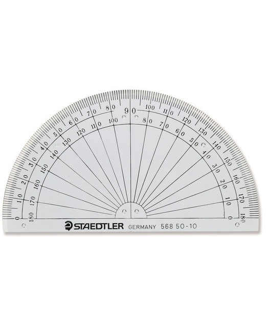 PROTRACTOR STAEDTLER 10CM