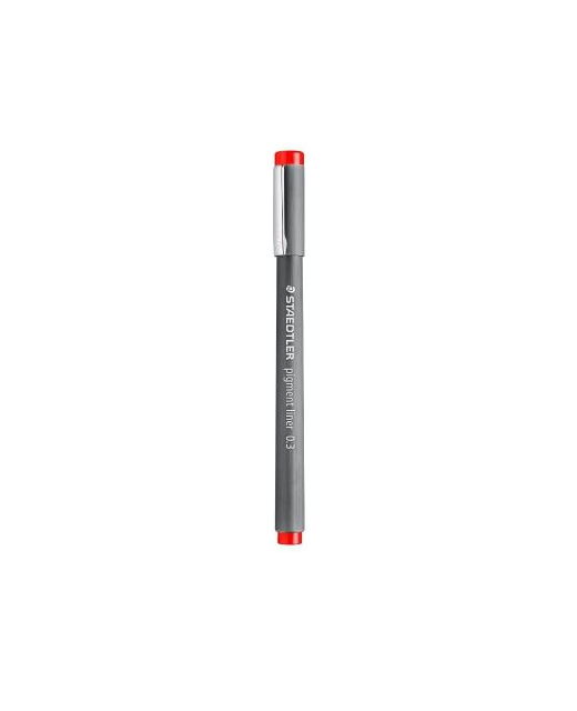 Staedtler Pigment Liner Coloured 0.3mm - Red