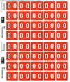 FILECORP ALPHA LABEL O SHEET OF 40