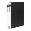 OKIN DISPLAY BOOK A4 WITH INSERT SPINE 40 POCKET BLACK