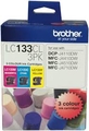 INK CART OEM BROTHER LC133CL3PK CMY