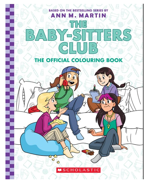 The Baby-Sitters Club: The Official Colouring Book