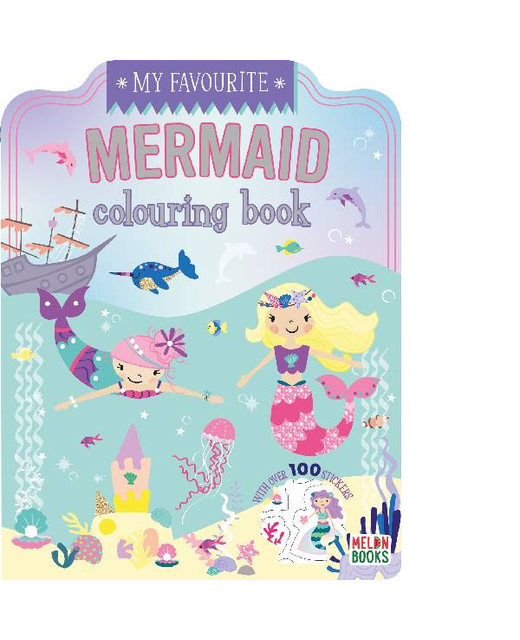 MY FAVOURITE MERMAID COLOURING BOOK