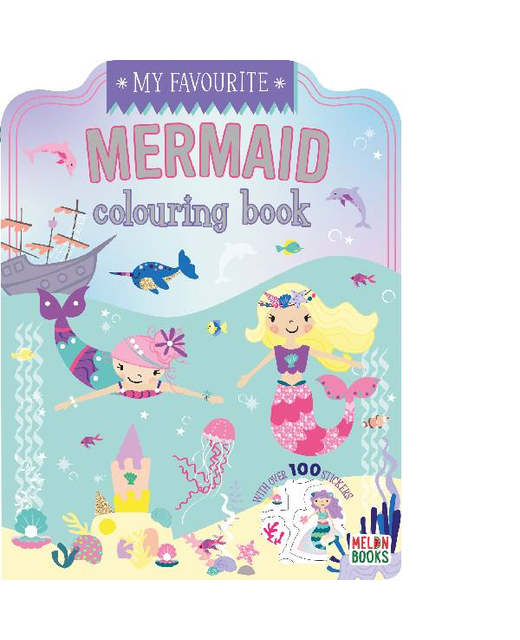 MY FAVOURITE MERMAID COLOURING BOOK