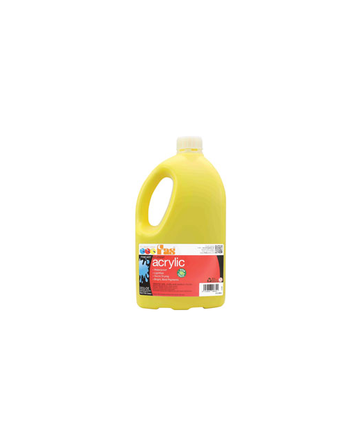 FAS STUDENT ACRYLIC 2 LTR COOL YELLOW