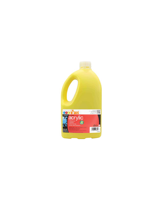FAS STUDENT ACRYLIC 2 LTR COOL YELLOW