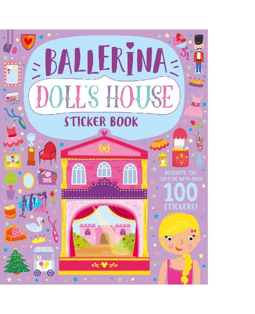 BALLERINA DOLLS HOUSE STICKER BOOK