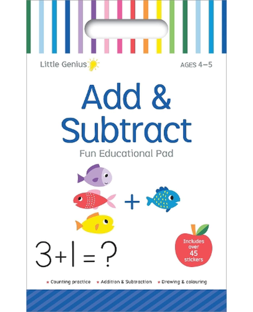 ADD & SUBTRACT EDUCATIONAL PAD