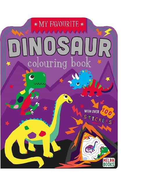 MY FAVOURITE DINOSAUR COLOURING BOOK