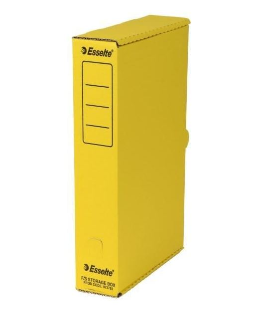Esselte Storage Box Yellow