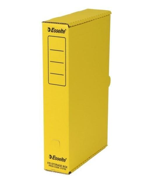 Esselte Storage Box Yellow