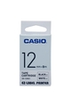 CASIO EZ LABEL PRINTER TAPE CARTRIDGE XR-12WEI 12MMX8M