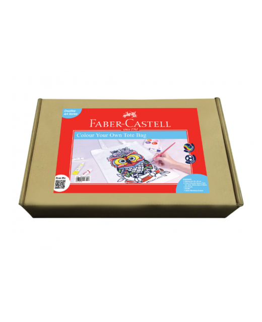 COLOUR YOUR OWN TOTE BAG FABER CASTELL