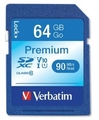 VERBATIM SDXC CARD 64GB CLASS 10