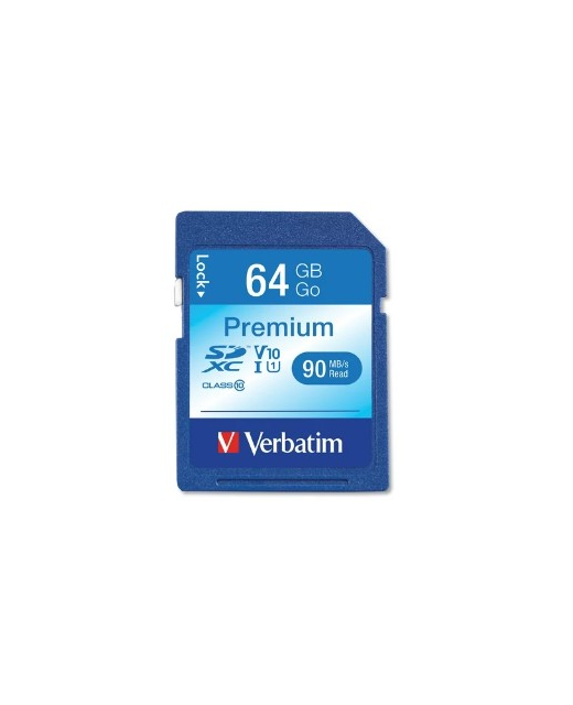 VERBATIM SDXC CARD 64GB CLASS 10