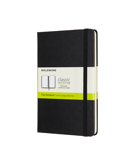 MOLESKINE CLASSIC NOTEBOOK HARDBACK  RULED BLACK