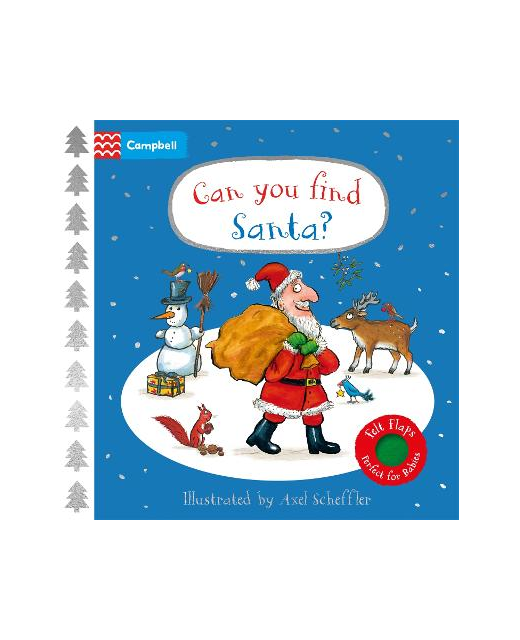 CAN YOU FIND SANTA A FELT FLAPS BOOK