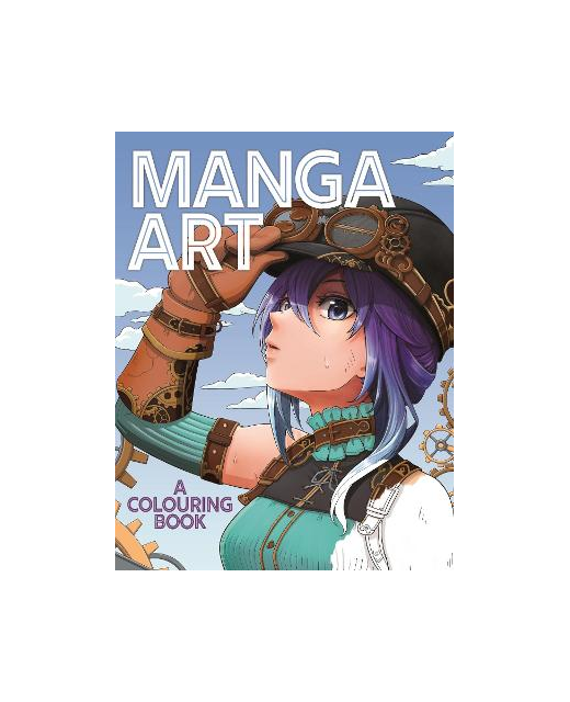 MANGA ART A COLOURING BOOK