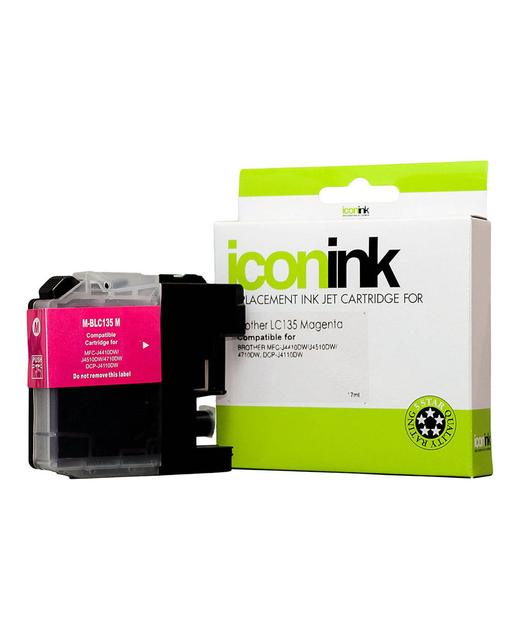 Icon Compatible Brother LC135 Magenta Ink Cartridge