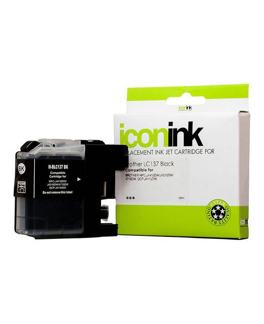 Icon Compatible Brother LC137 Black Ink Cartridge
