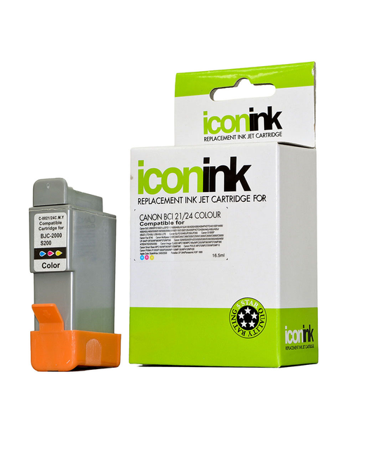 Icon Compatible Canon BCI21 BCI24 Colour Ink Cartridge