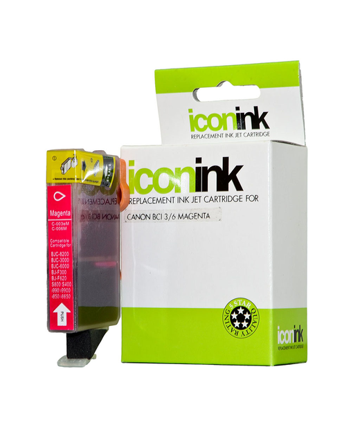 Icon Compatible Canon BCI3 BCI6 Magenta Ink Cartridge