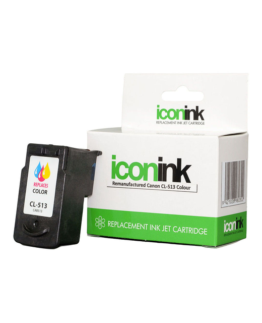 Icon Remanufactured Canon CL513 Colour Ink Cartridge