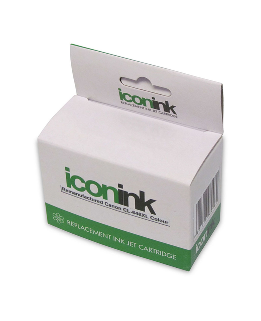 Icon Remanufactured Canon CL-646 XL Colour Ink Cartridge