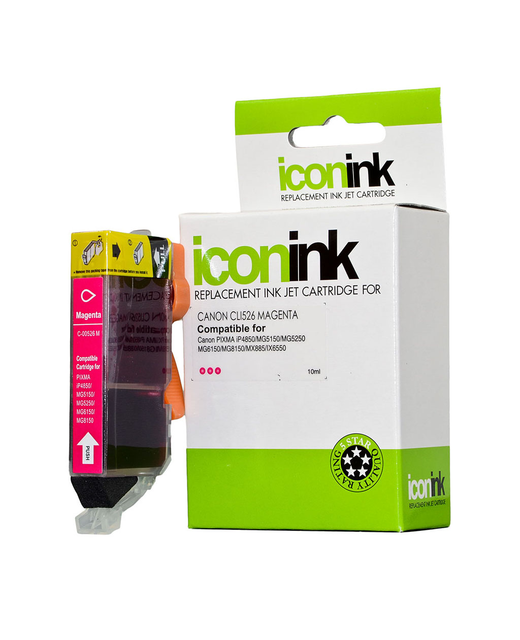 Icon Compatible Canon CLI526 Magenta Ink Cartridge