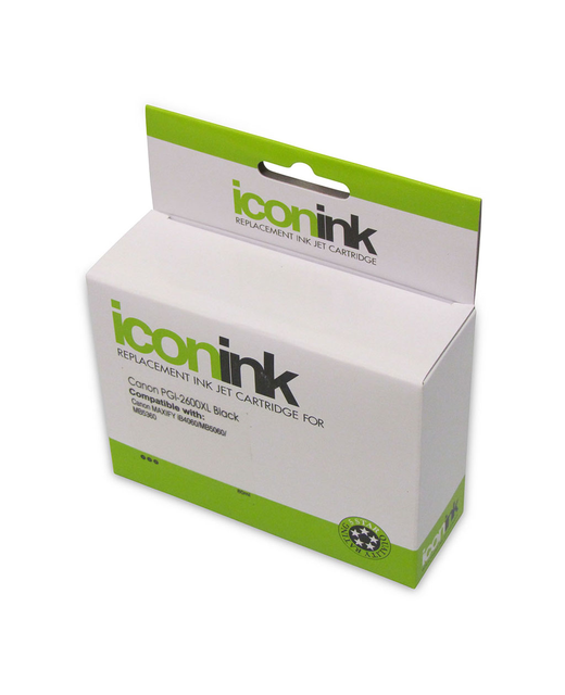 Icon Compatible Canon PGI2600XL Black Ink Cartridge