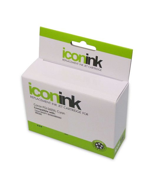 Icon Compatible Canon PGI2600XL Cyan Ink Cartridge