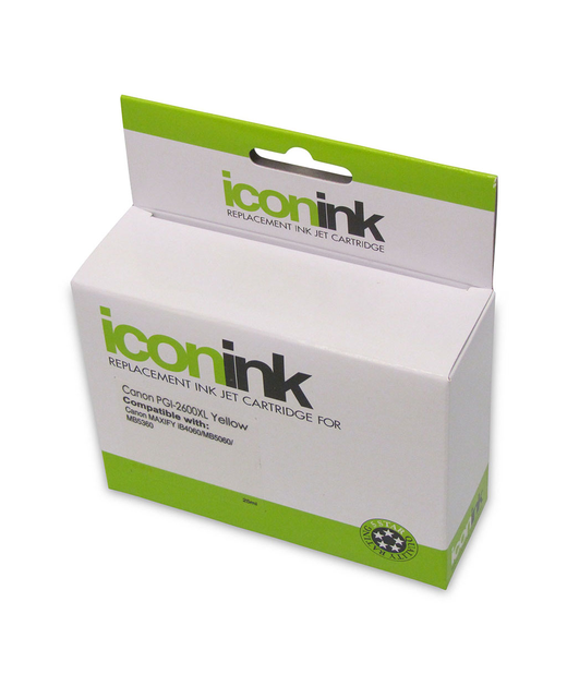 Icon Compatible Canon PGI2600XL Yellow Ink Cartridge