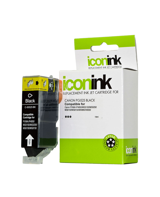 Icon Compatible Canon PGI525 Black Ink Cartridge