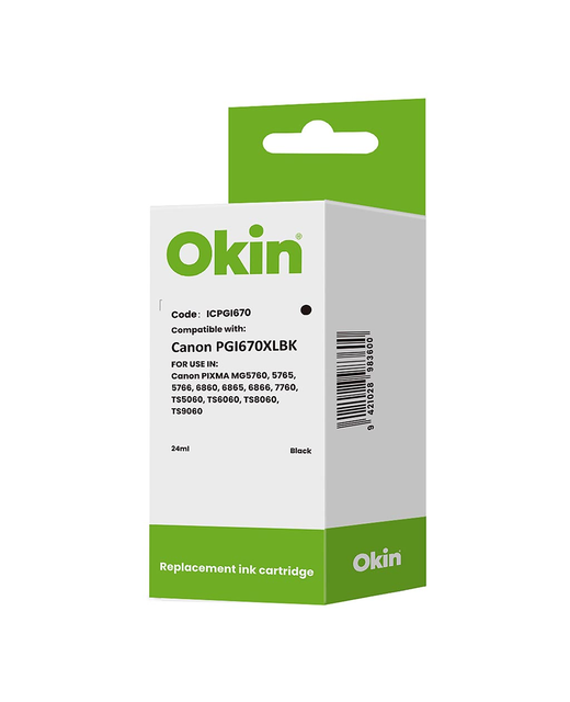 Icon Compatible Canon PGI670XL Black Ink Cartridge