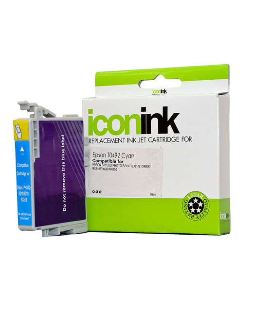 Icon Compatible Epson T0492 Cyan Ink Cartridge