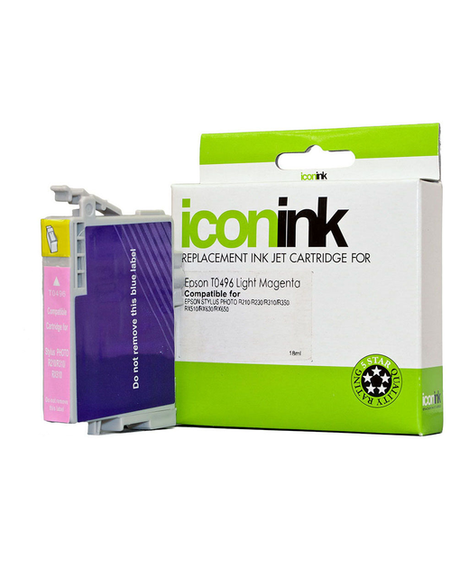 Icon Compatible Epson T0496 Light Magenta Ink Cartridge