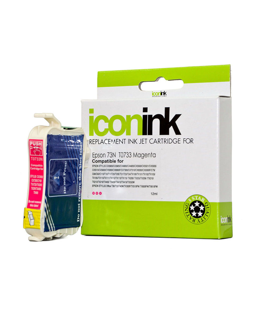 Icon Compatible Epson 73N Magenta Ink Cartridge