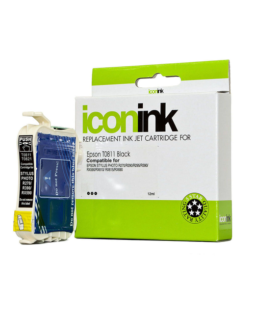 Icon Compatible Epson 81N Black Ink Cartridge