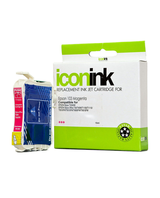 Icon Compatible Epson 103 Magenta Ink Cartridge