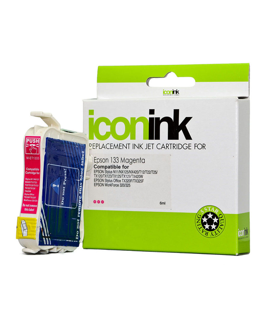 Icon Compatible Epson 133 Magenta Ink Cartridge